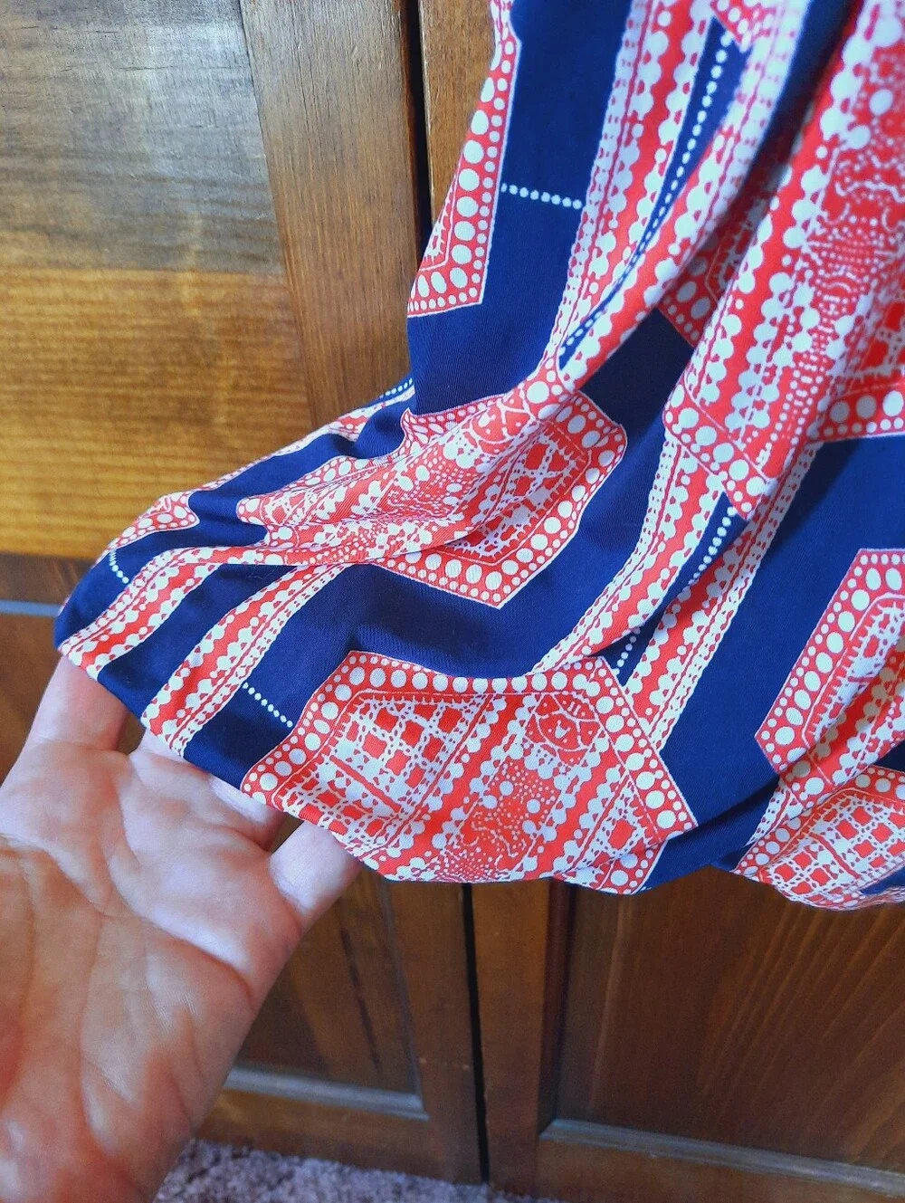 T-Bags Of Los Angeles Geometric Sleeveless Shorts Romper Pockets Size Large - Picture 10 of 16